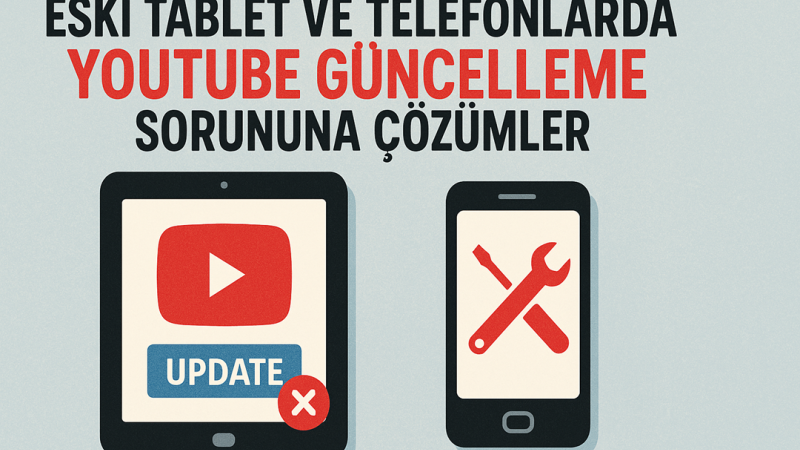Eski Tablet ve telefonlarda Youtube Güncelle Sorununa Çözümler.